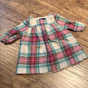 Baby gap plaid top